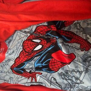 Red Spider-Man Graphic Hoodie